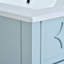  Vanity with Ceramic Sink, Freestanding Cabinet with Adjustable Shelf and Soft Closing Doors