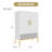 Compact Two-Door Tall Shoe Storage Cabinet with Seven Adjustable Shelves for Modern Entryway and Closet Organization