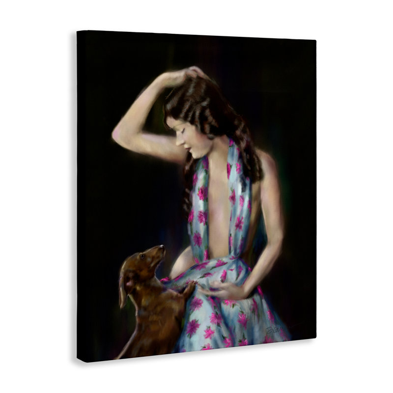 «Let Think About It Canvas», conception par Mary Sparrow, H 20 po x l 16 po