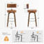 Tabouret de bar et de comptoir pivotant rembourré-1118633816-1118633830