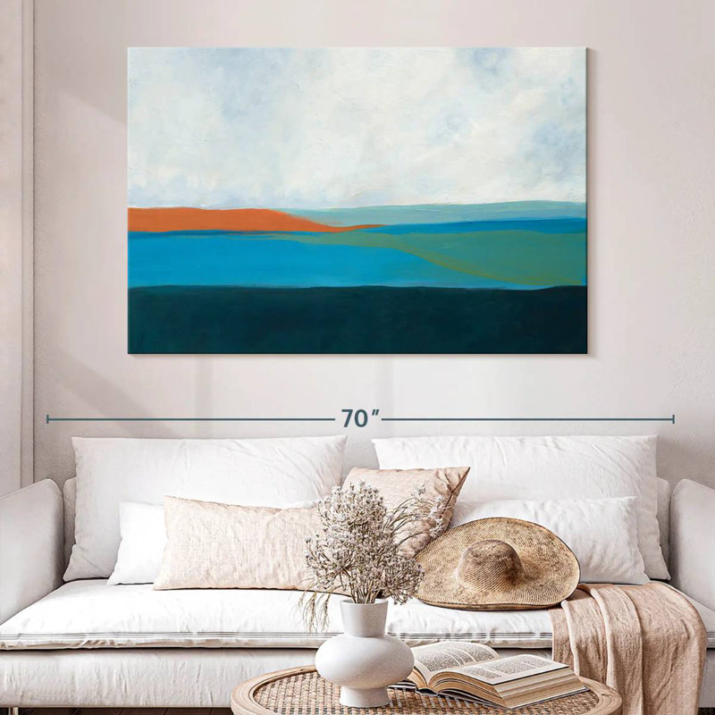 Avery Layered Earth II, 34" H x 51" W