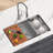 30'' L Single Bowl Stainless Steel Kitchen Sink