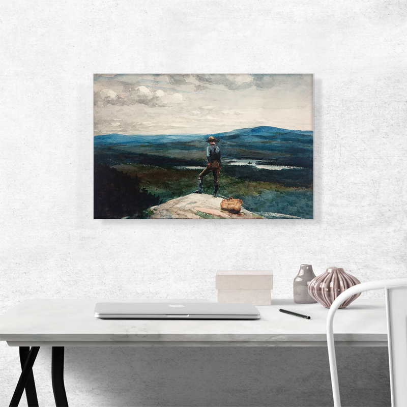 «The Ranger 1882» par Winslow Homer, reproduction d'art sur toile tendue, H 18 po x l 26 po x P 1,5 po