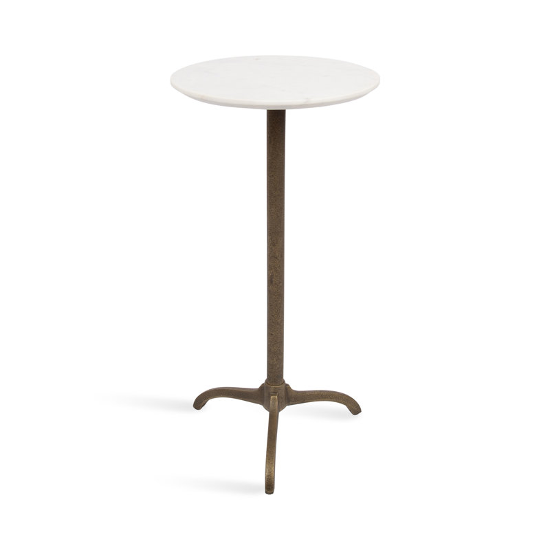 Thora Cast Aluminum Round Side Table