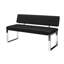 Banc rembourré en cuir Hallie pour l'entrée de la chambre à coucher-4698995