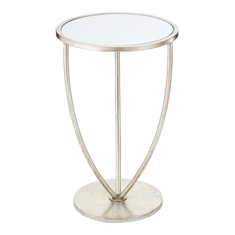 Marcia Glass Top End Table
