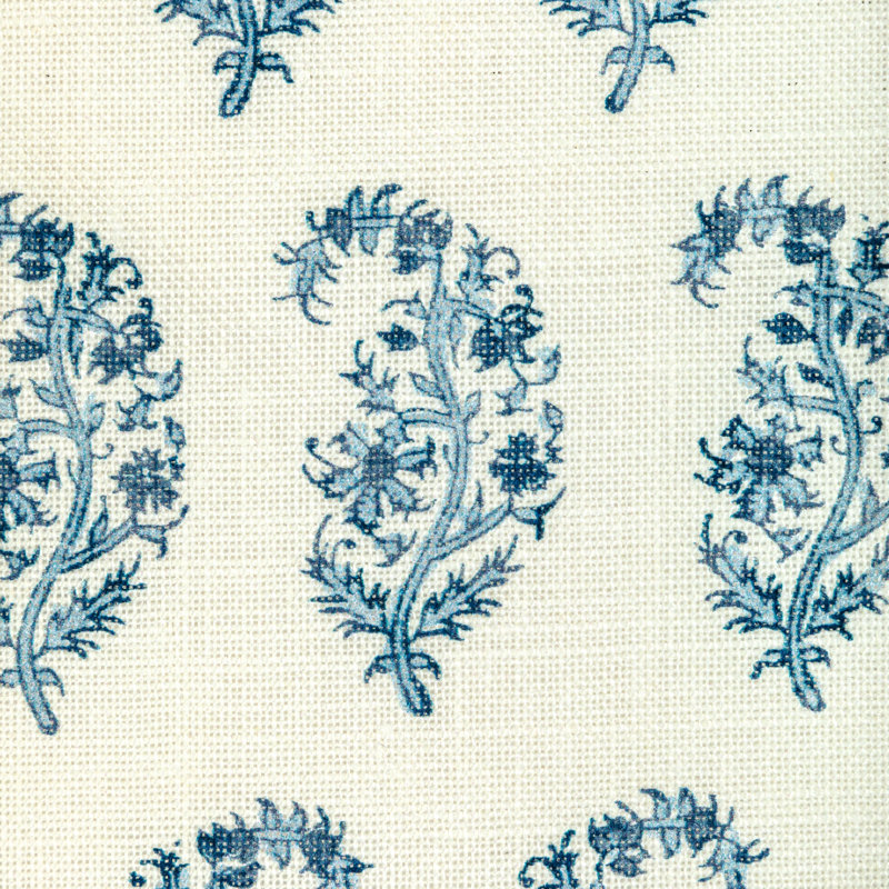 Indiennes Paisley Fabric, Delft