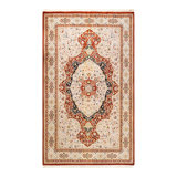 Classic One-of-a-Kind 4' 7" X 7' 7" Hand Knotted Area Rug