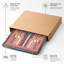 Symmetry in Coral Art Deco 1 Piece Single Picture Frame Wall Art-2099393120-2099393131