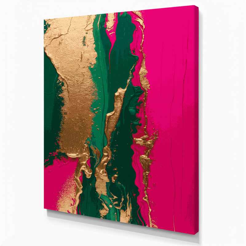 Art abstrait sur toile abstrait 47, H 14 po x l 11 po
