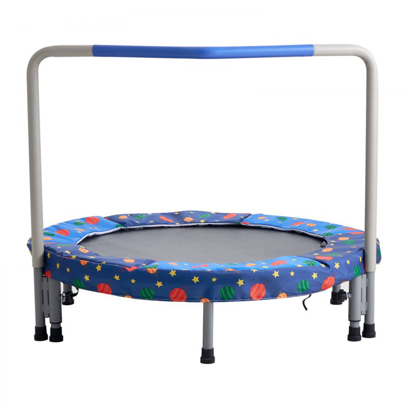 Trampoline 36 po pour enfants, Bleu