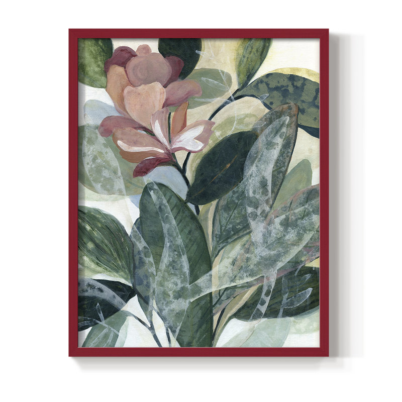 Lush Gardens Framed Print - Solid Wood