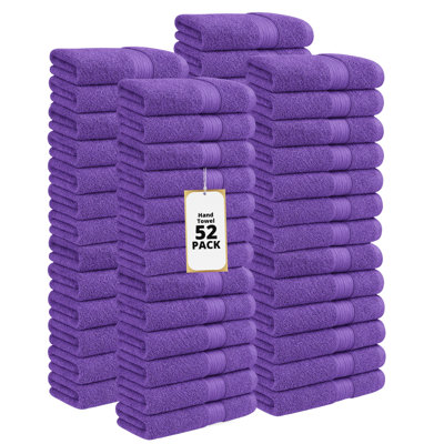 100% Cotton 600 GSM Hand Towels 18 X 28 Inch
