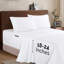 Ensemble de draps 4 pièces en microfibre de qualité hôtelière Elegant Comfort Luxury 1500-128979459-128979460