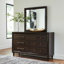 Commode et miroir Dantenton