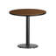 Plateau de table rond en stratifié de 24 po avec base de bar ronde de 18 po Jamey-1867976234-1870724601-1869829975