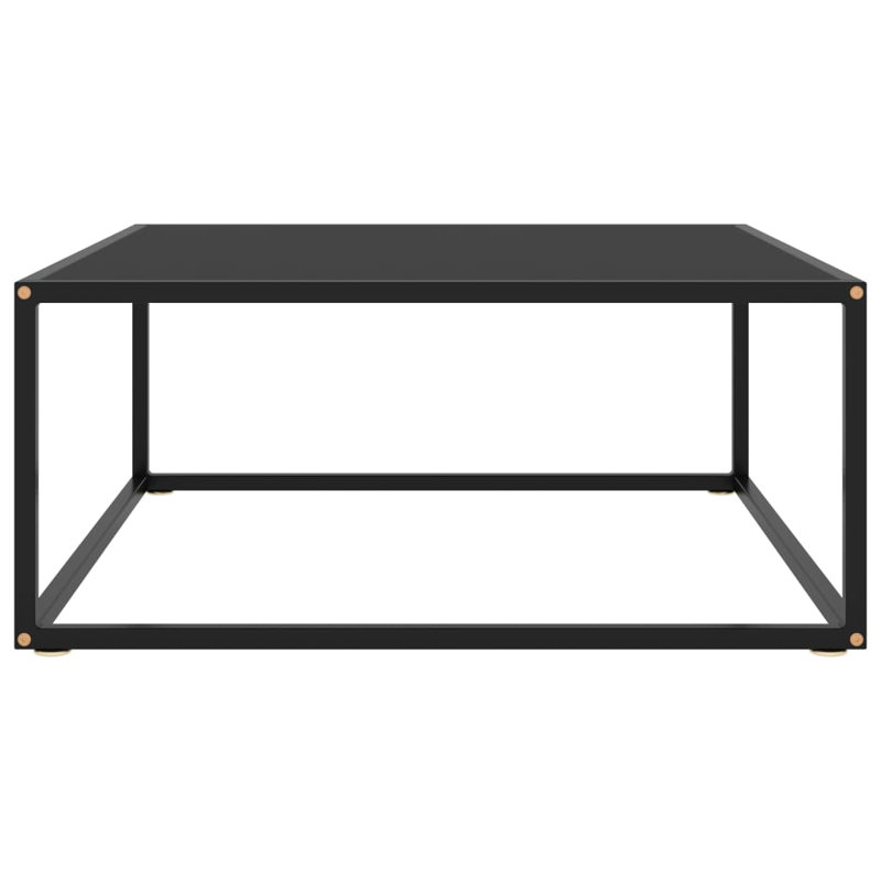 Ebern Designs Frame Single Coffee Table, 13.8" H x 31.5" L x 31.5" W, Black