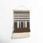 Maride Blended Fabric Wall Hanging with Rod-475270683