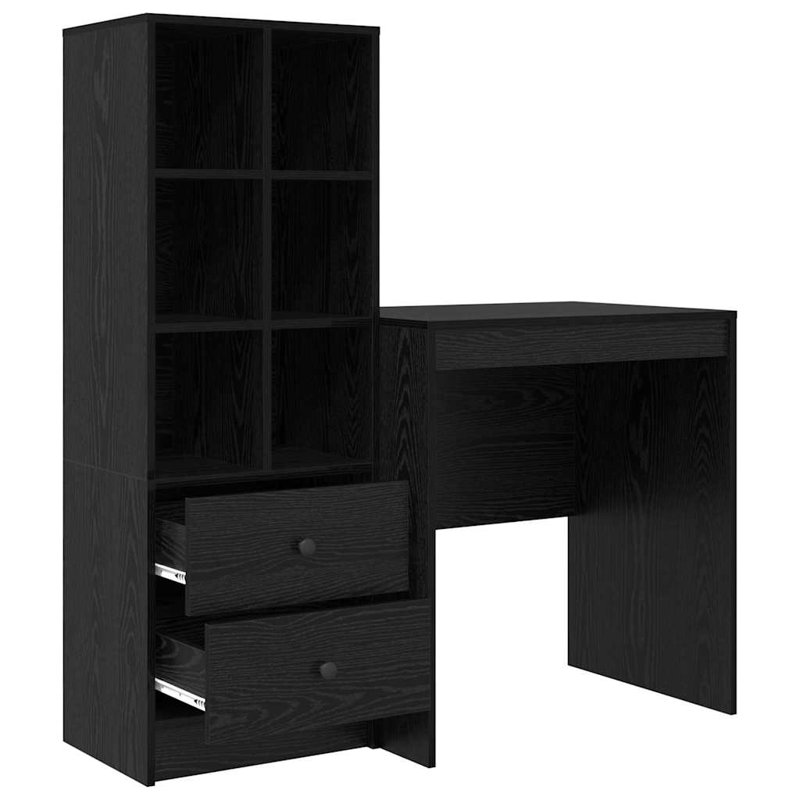 70cm Sideboard, Black Oak