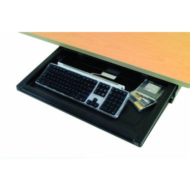 VIvo Clamp-on Keyboard Tray with Pencil Drawer