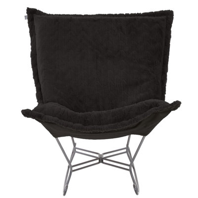 Volant Puff Rocker Angora Ébène