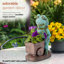 Statue de grenouille pensative sleep Seidel-1492081512