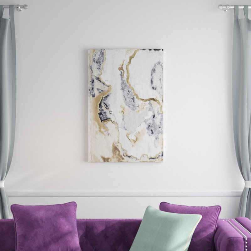 Cinder & Smoke I by Vanna Lam - Wrapped Canvas Painting, 76cm H x 51cm W, Wrapped Canvas
