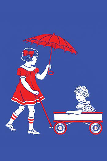 " Wagon Ride ", 66" H x 44" W x 1.5" D