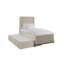 Lit simple au-dessus d'un lit gigogne-354388065
