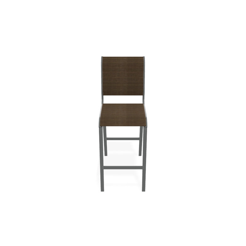 Tabouret de bar 29,5 po Holna, Performance de l'écorce, Graphite texturé