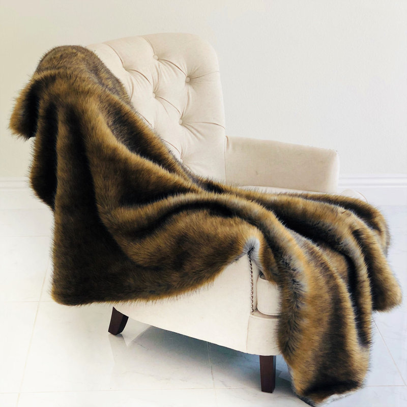 Knitted Throw Blanket, 114" W x 120" L