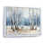 White Floater Framed