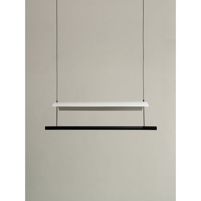 Lámina 45, 18 W, White Gray, 202.5" H x 23.1" W x 11.8" D