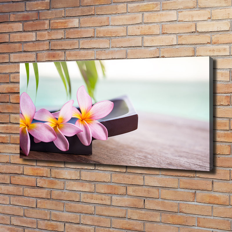 Plumeria - No Frame Print on Canvas