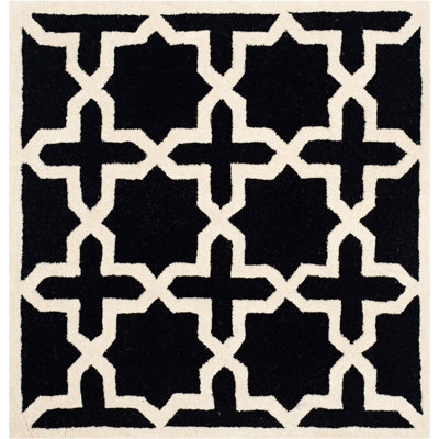 Igna Hand Tufted Wool Geometric Rug