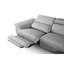 Olligs Genuine Leather Reclining Corner Sofa with Adjustable Headrests and Adjustable Armrest-1056476022-1056476024