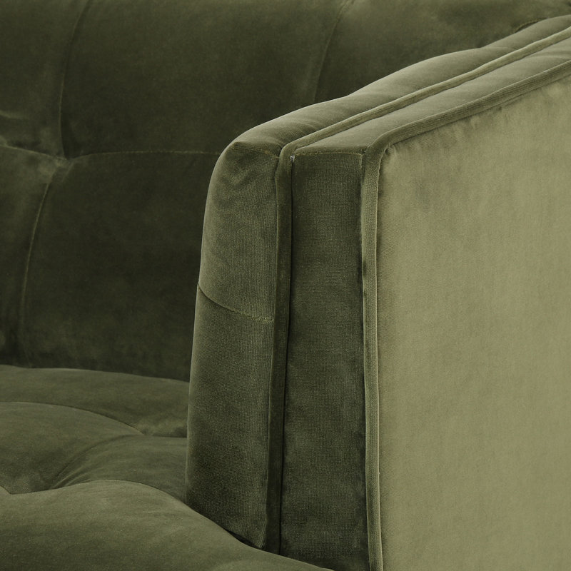 Dylan Armchair, Sapphire Olive Polyester Blend