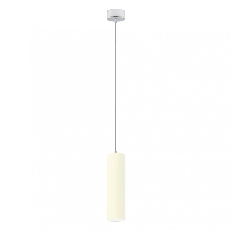 Murdoch 1 - Light Single Pendant, Brushed Nickel, Yellow