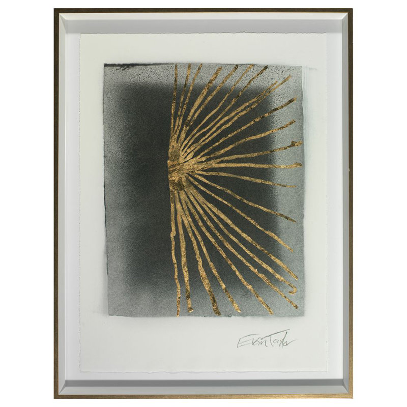 Oro Valley 4 Print by Evan Taylor, 34" H x 26" W x 2" D, Brown