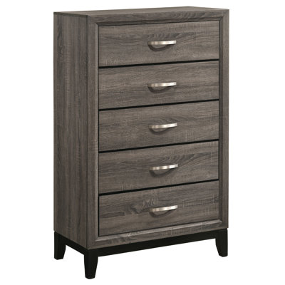 La commode verticale offre un espace de rangement spacieux pour la chambre à coucher et le salon