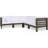 5-PIECE V SHAPE SOFA SET, WHITE