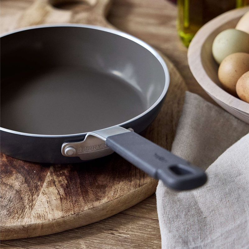 Bobby Flay by GreenPan Professional Grade Ceramic Nonstick 8” Frypan, Black