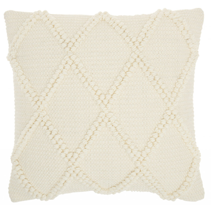 Mélange de coton 18 po ivoire