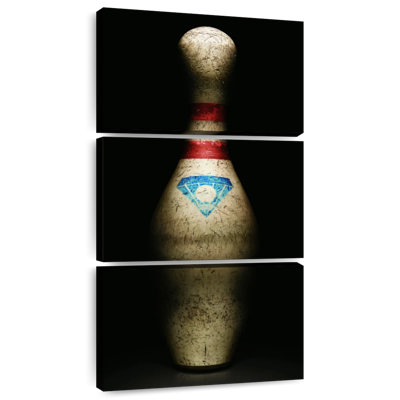 Quille de bowling rétro