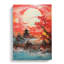 Japanese Sunset Gestural No.2 - Print-927452544