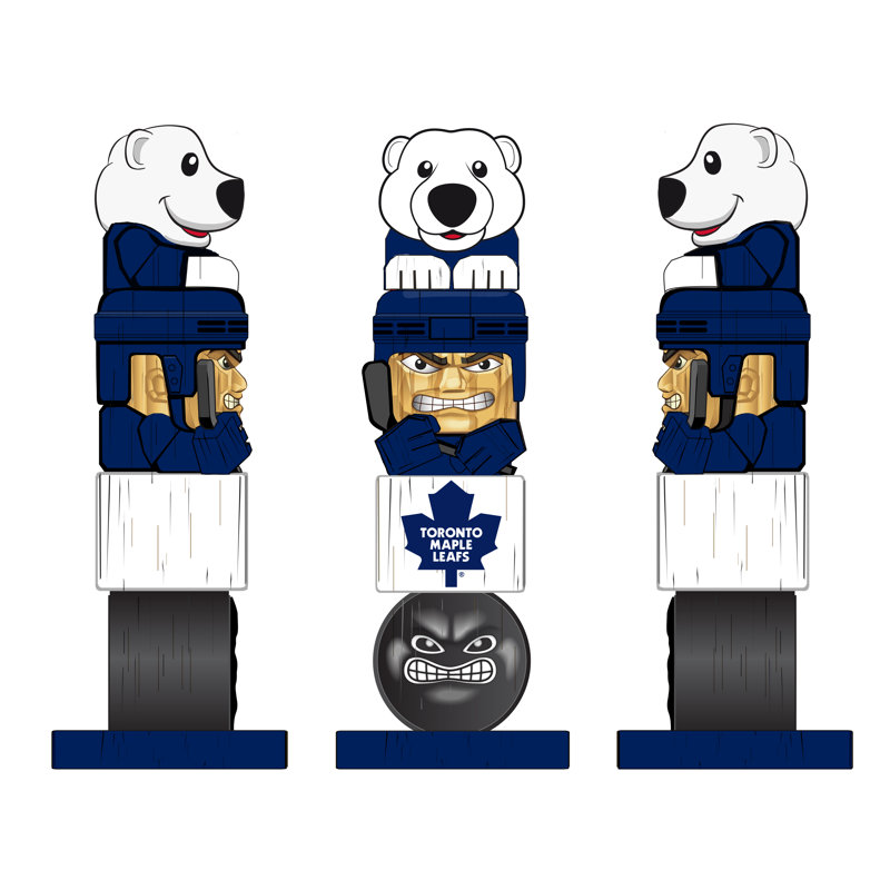 Statue totem tiki NHL, Maple Leafs de Toronto