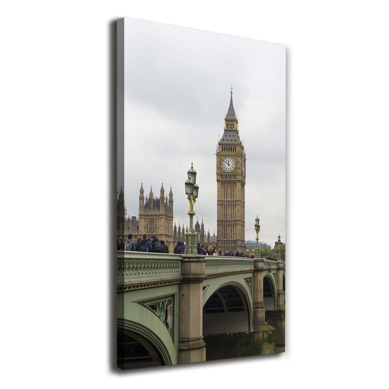 Big Ben London - Wrapped Canvas Print