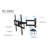 Mount-It! Articulating TV Wall Mount Arm Fits 37 - 70 in. TVs, 17 Extension from Wall | 77 Lbs. Cap.
