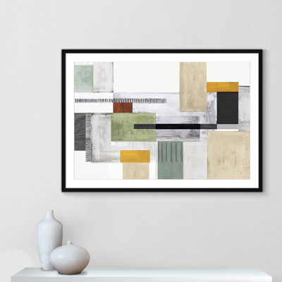 Playful Blocks Print by Tom Reeves