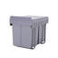Benigni Plastic Open Kitchen Trash Can - 40L